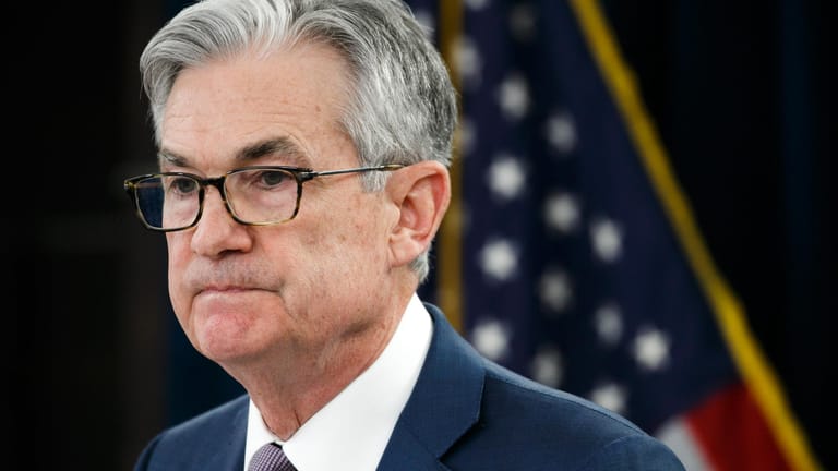 Jerome Powell: Der Fed-Chef hat einen Einbruch der US-Wirtschaft von bis zu 30 Prozent vorhergesagt.
