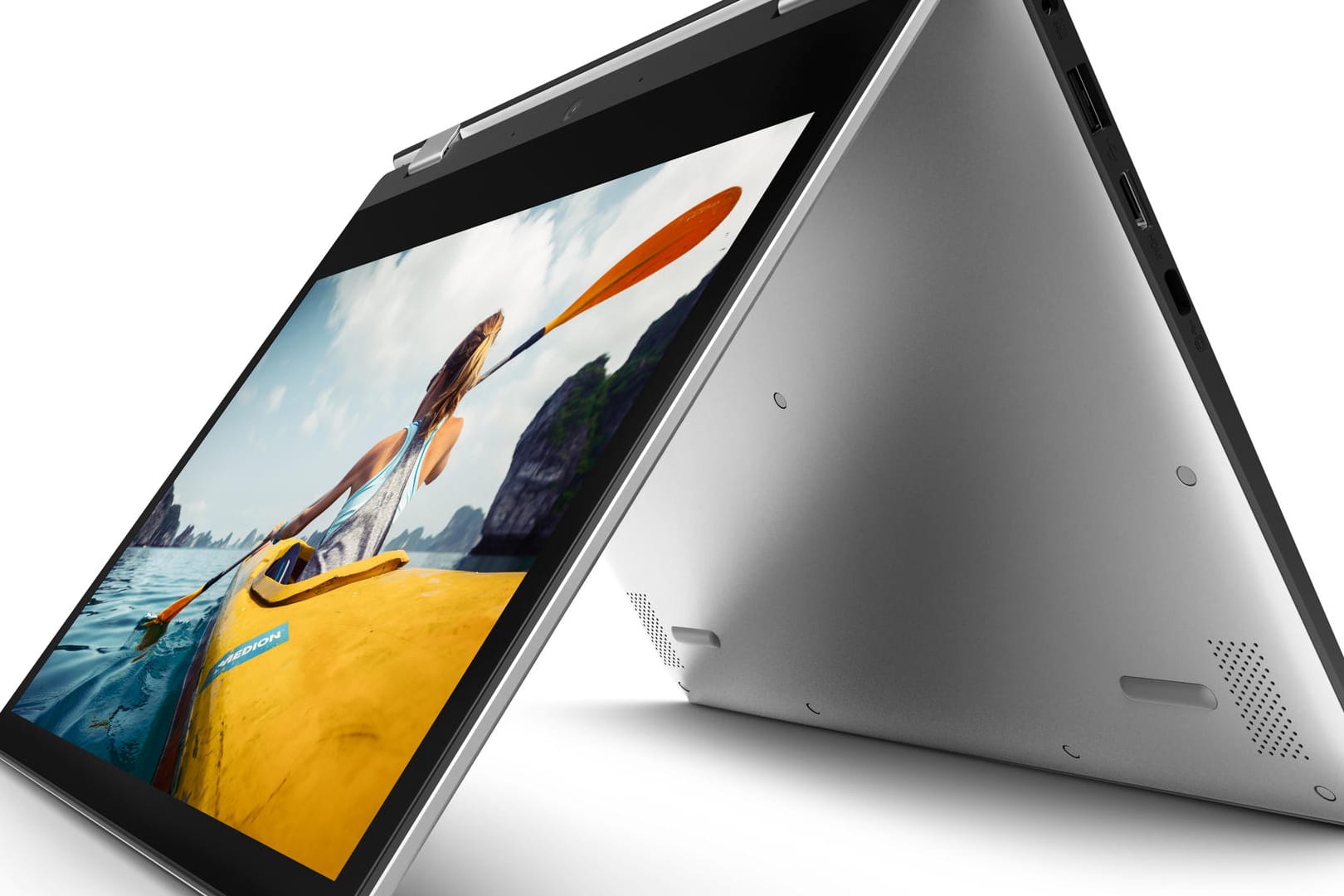 Medion Convertible: Ab dem 28. Mai ist das Notebook bei Aldi erhältlich.