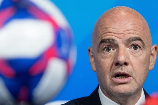 Gianni Infantino ist der Präsident der FIFA.