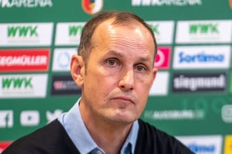 Ist zurück bei seinem Team: FCA-Coach Heiko Herrlich.