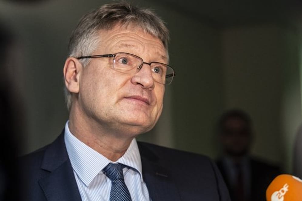 Jörg Meuthen:Der AfD-Vorsitzende hat den Rauswurf von Andreas Kalbitz aus der Partei verteidigt.