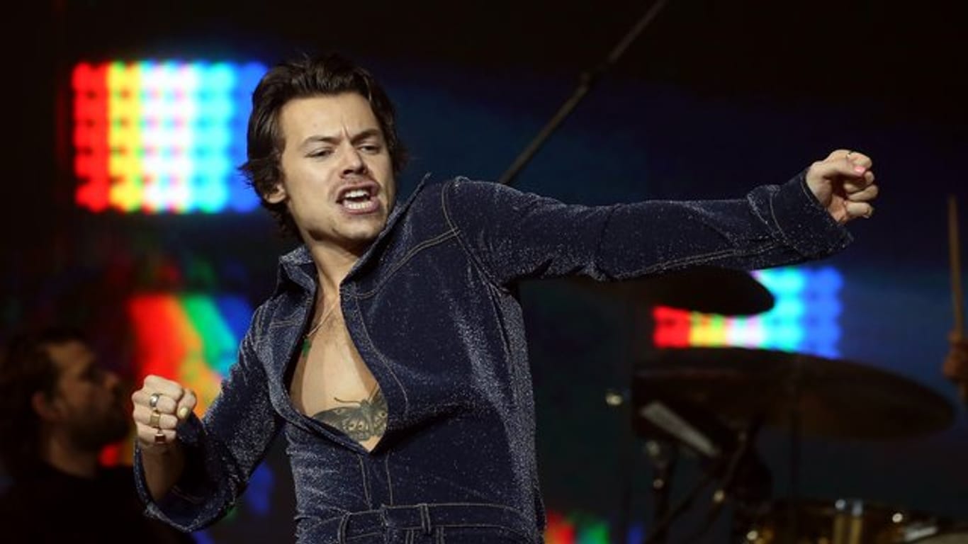 Der britische Musiker Harry Styles tritt 2019 beim "Capital's Jingle Bell Ball" in London auf.