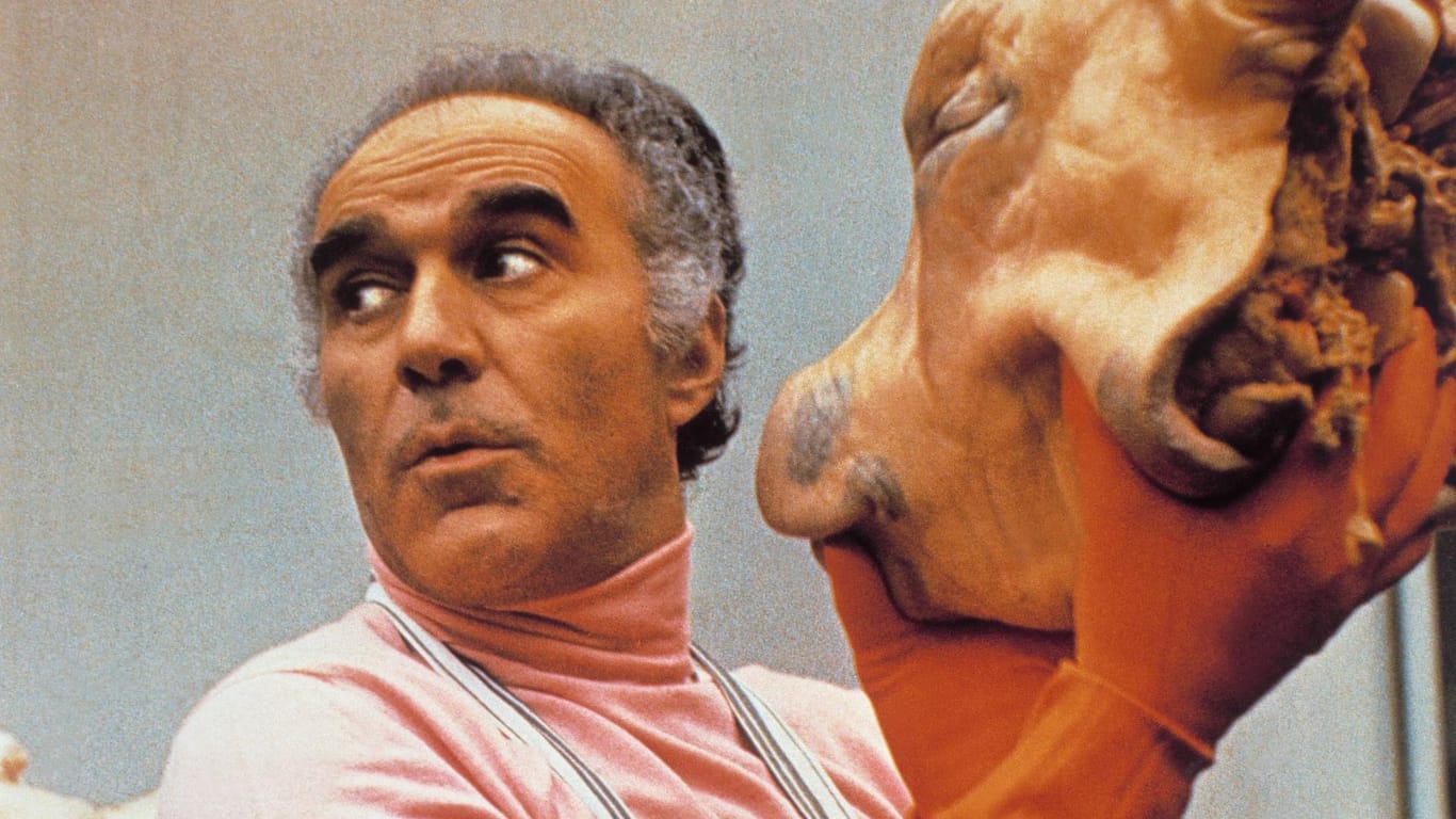 Michel Piccoli im Filmklassiker "Das große Fressen" von 1973.