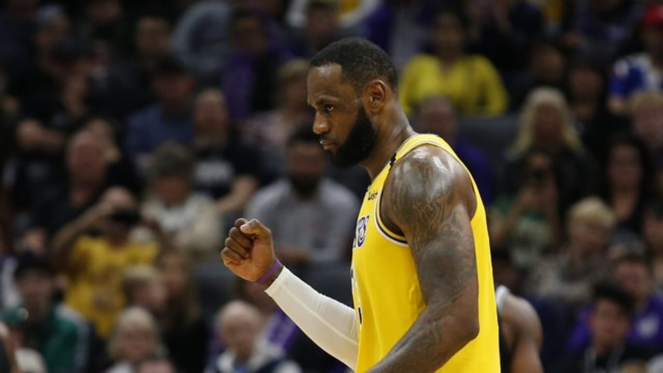 Lakers-Superstar LeBron James will endlich wieder Basketball spielen.