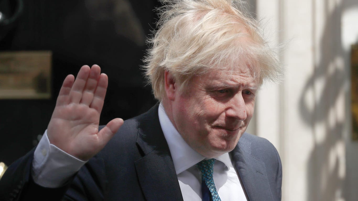 Premierminister Boris Johnson nach einer Sitzung im britischen Parlament: Großbritannien hat das Ende der Freizügigkeit für EU-Arbeitskräfte für 2021 beschlossen.