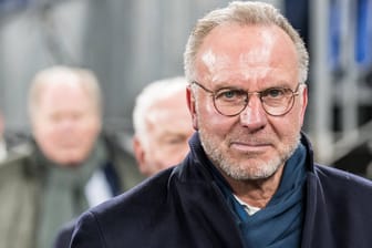 Auf Temperatur: Bayerns Vorstandschef Karl-Heinz Rummenigge.