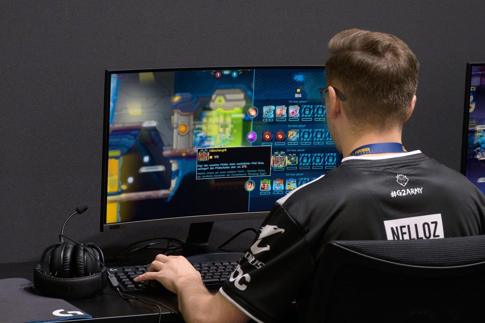 Ein Spieler vor dem PC: Mit Twitch-Roulette sollen Streamer mehr Zuschauer bekommen.