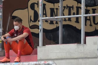 Nürnbergs Torwart Christian Mathenia hatte in der Partie beim FC St.