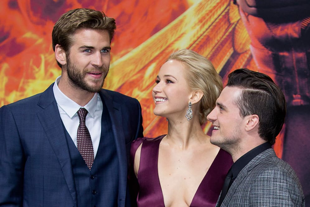 Liam Hemsworth, Jennifer Lawrence und Josh Hutcherson: Die drei Schauspieler besetzten die Hauptrollen. Der neue Cast zur Verfilmung des neusten Bands ist noch nicht bekannt.