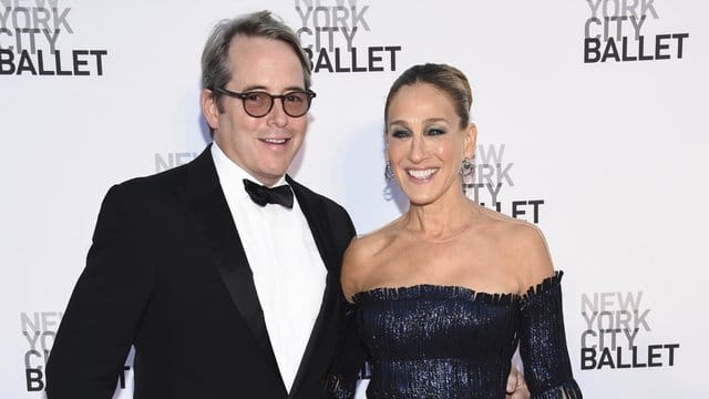 Das US-Schauspielerpaar Sarah Jessica Parker und ihr Ehemann Matthew Broderick sagten 1997 Ja.