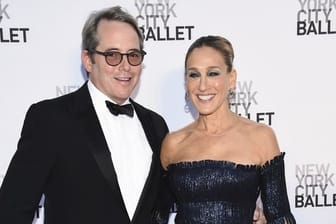 Das US-Schauspielerpaar Sarah Jessica Parker und ihr Ehemann Matthew Broderick sagten 1997 Ja.