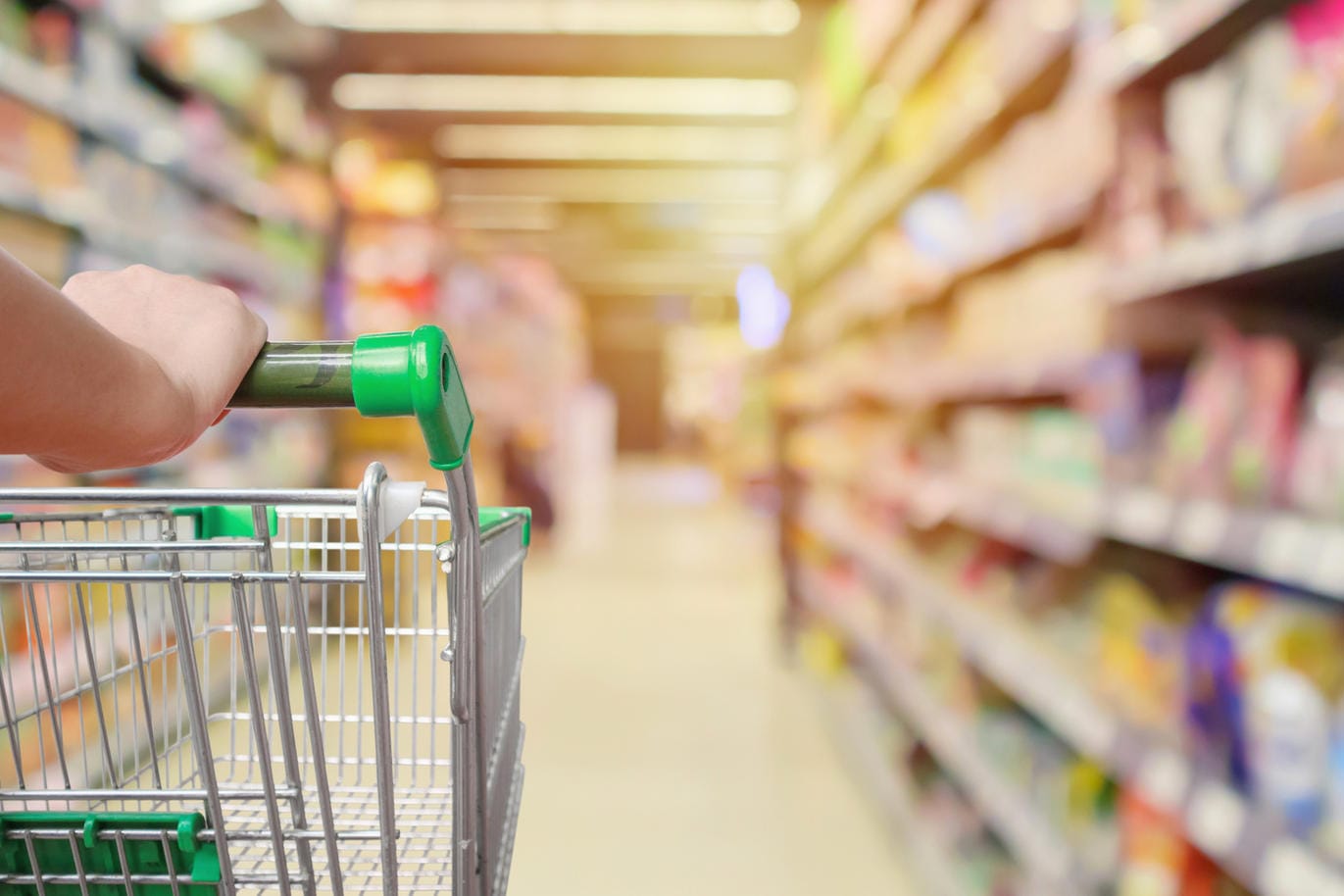 Supermarkt: Nicht alles, was im Handel angeboten wird, ist unbedenklich.