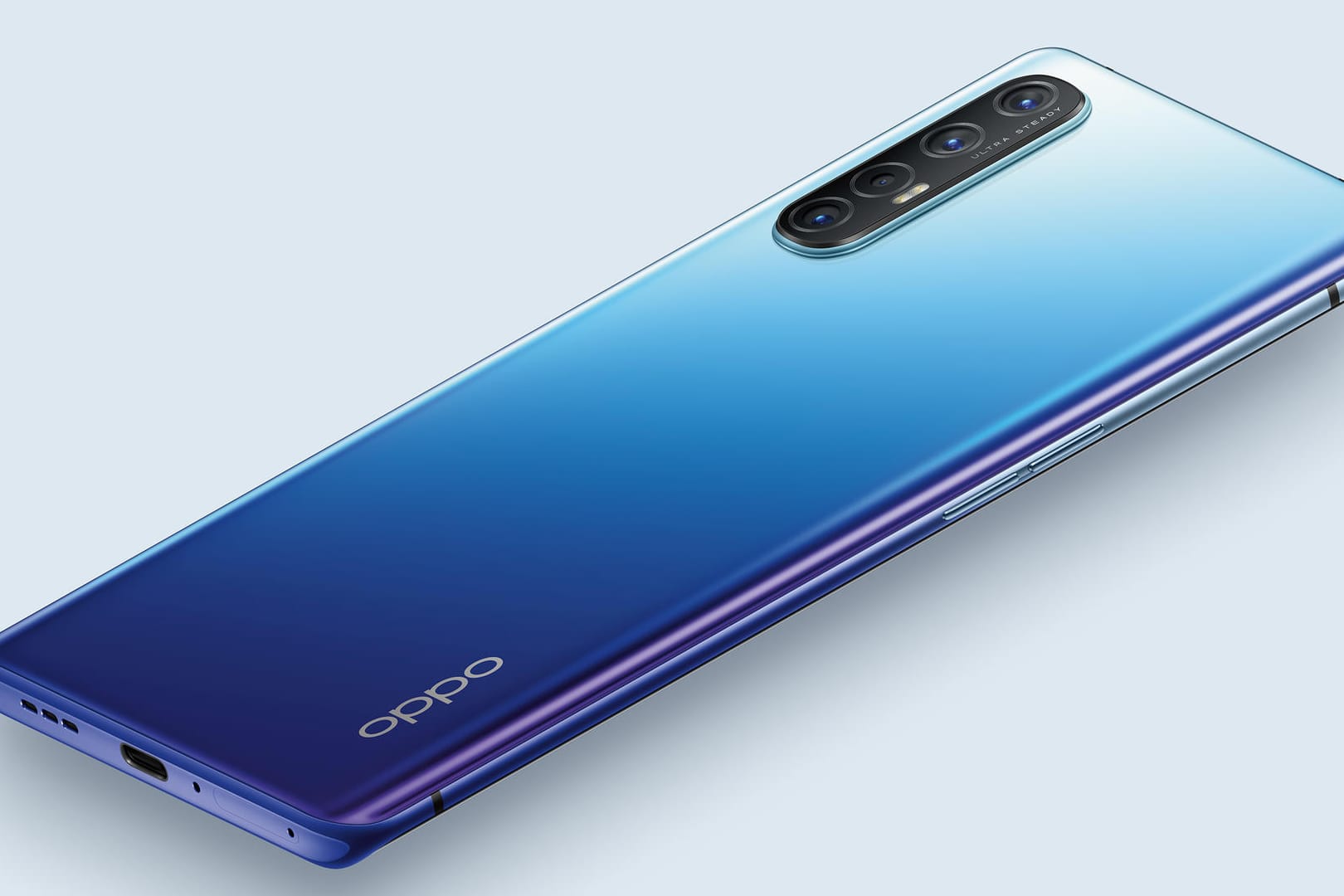 Das neue Oppo Find X2 Neo in Starry Blue: Das Gerät ist technisch gut ausgerüstet.