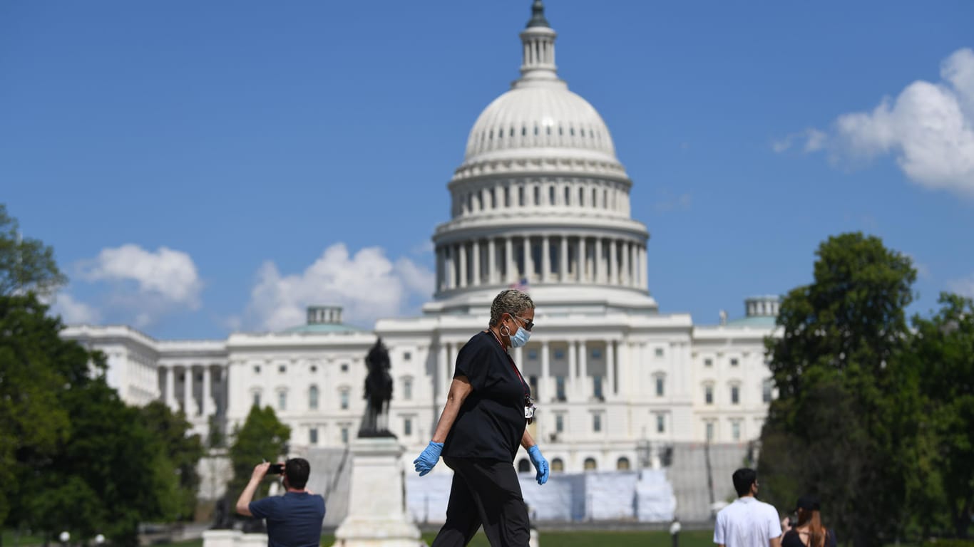 Das Kapitol in Washington: Wann öffnen die USA wieder ihre Grenzen für Europäer?