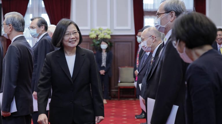 Amtseinführung von Taiwans Präsidentin Tsai Ing-wen: Die USA und Taiwan nähern sich seit Donald Trumps Amtseintritt an.
