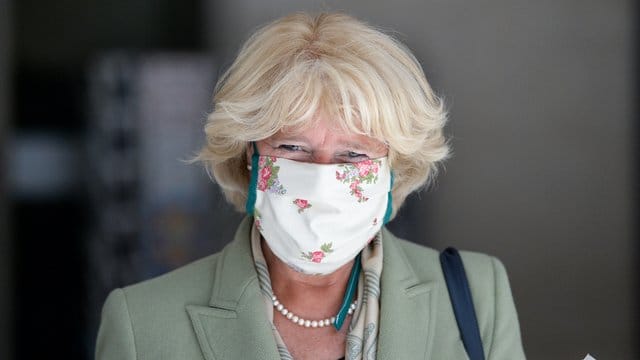 Die Kulturstaatsministerin Monika Grütters mit Maske. Die Kulturstaatsministerin Monika Grütters mit Maske.