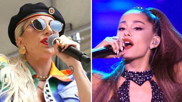 Lady Gaga und Ariana Grande haben gemeinsame Sache gemacht.