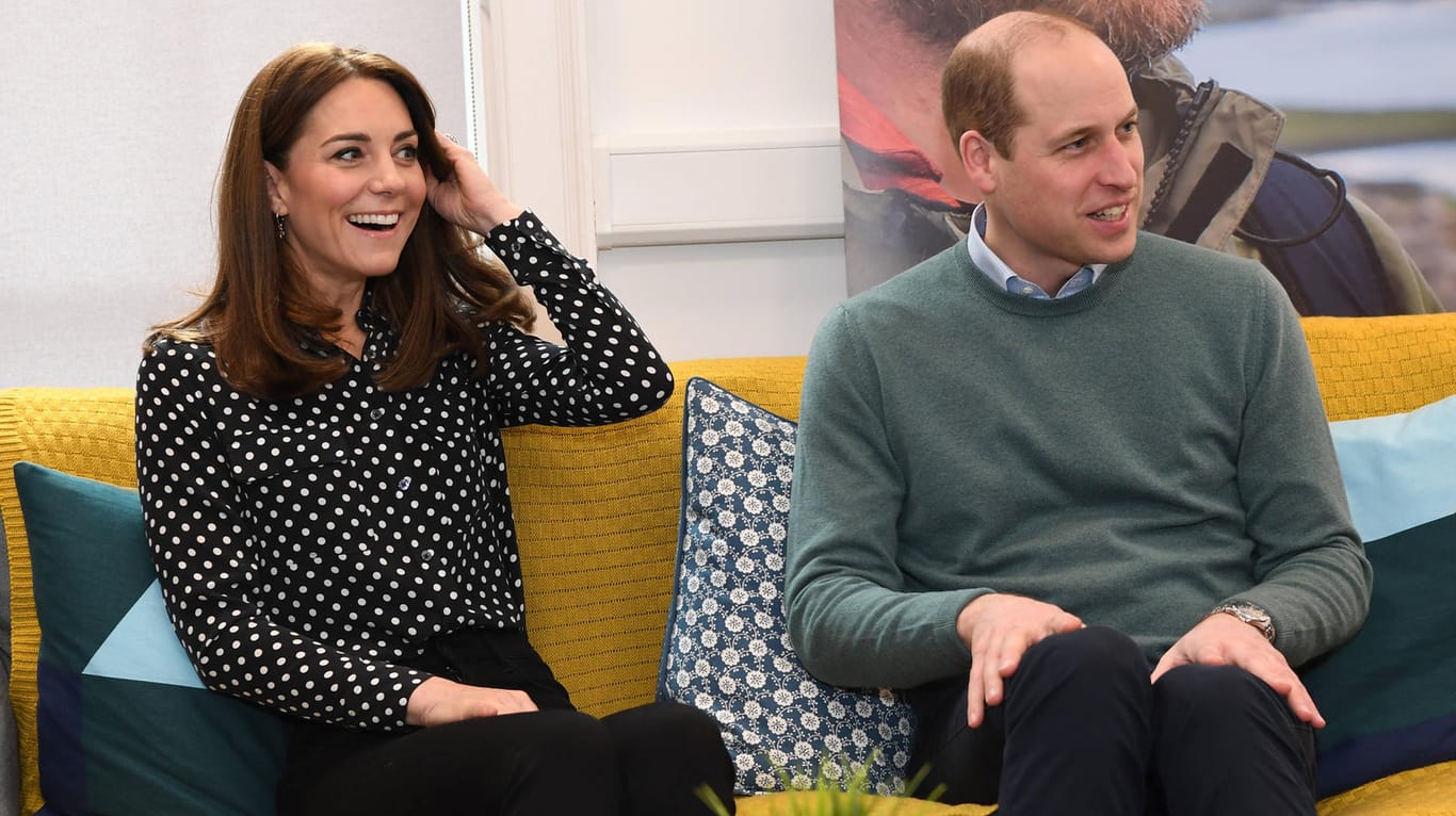 Kate und William: Das royale Paar spielte via Videoschalte mit Senioren eine Runde Bingo.