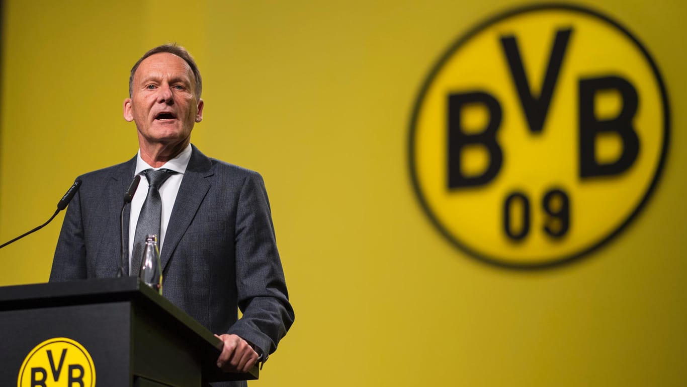 BVB-Geschäftsführer Watzke: Die Dortmunder erwägen offenbar die Aufnahme von Staatskrediten.