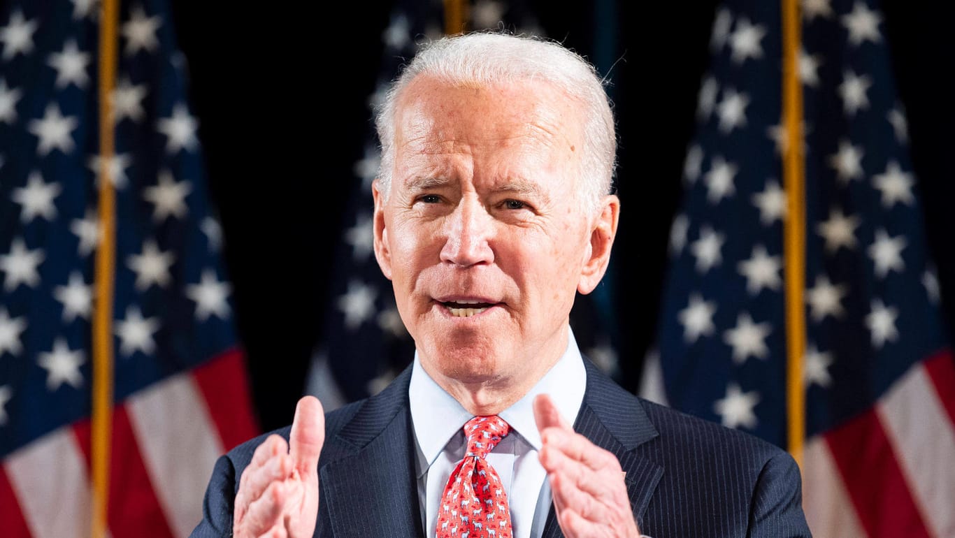 Joe Biden: Der US-Präsidentschaftskandidat sorgte mit Aussagen zum Wahlverhalten Schwarzer für Empörung.