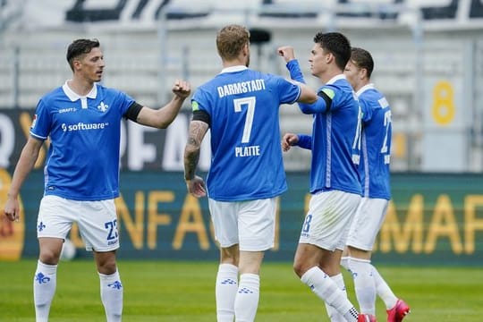 Darmstadt 98 setzte sich daheim gegen den FC St.