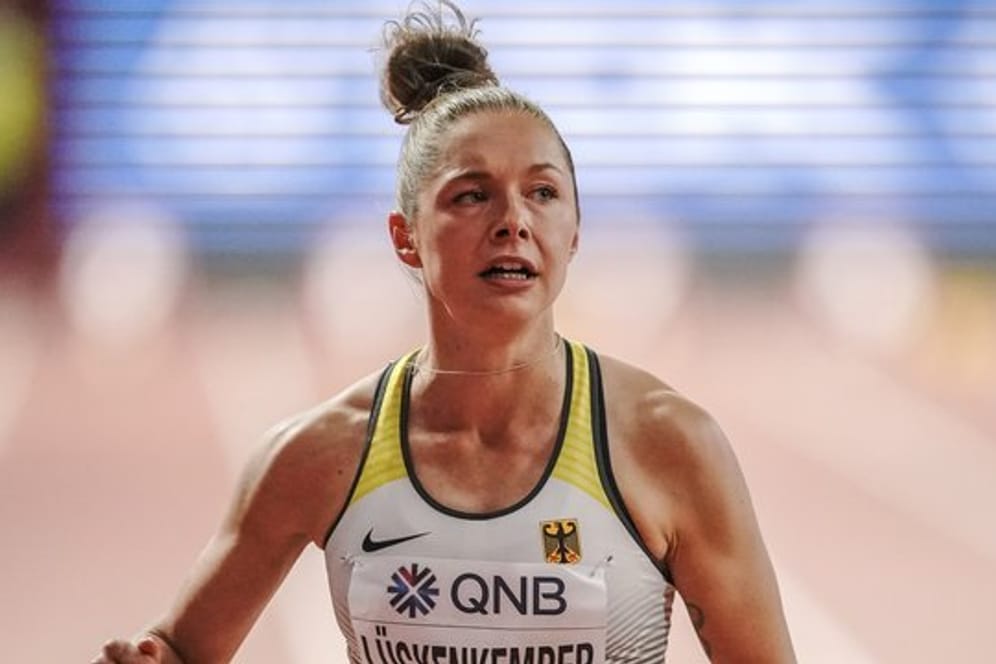 "Ich glaube, wer betrügen will, findet eh immer einen Weg", sagt Gina Lückenkemper zum Thema Doping.