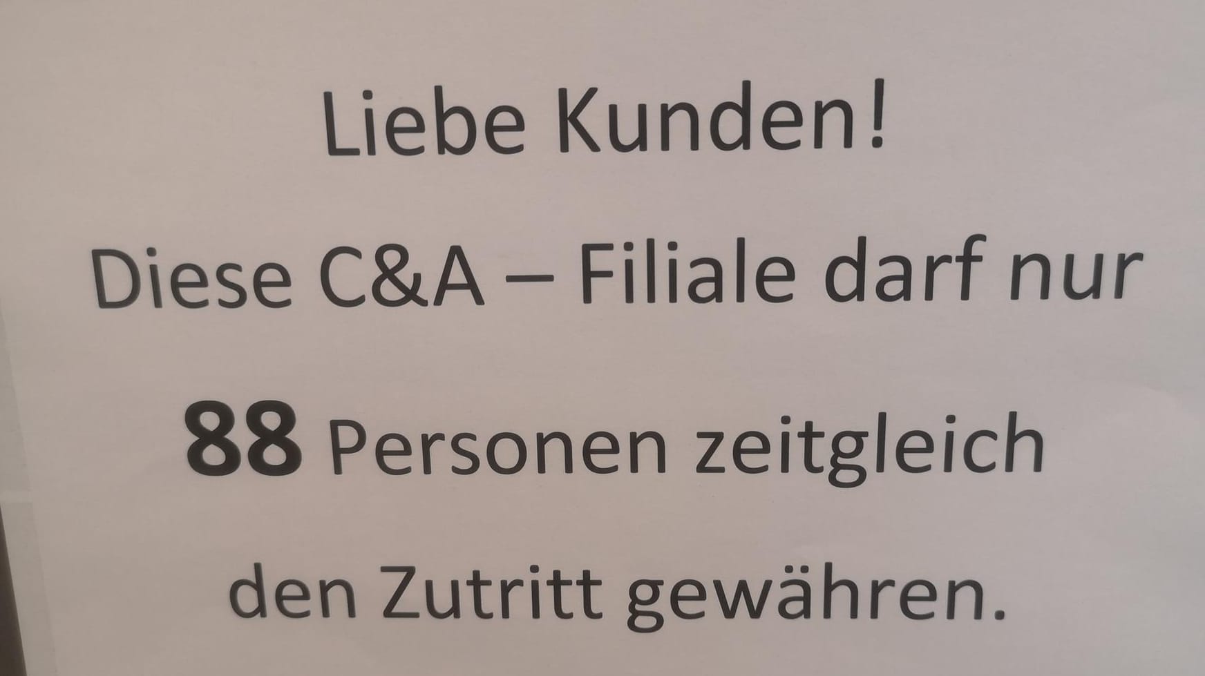 Mit den Maßnahmen sollte man es ganz genau nehmen - beim Zählen auch