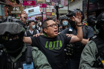 Proteste in Hongkong: Die Demonstranten kritisieren Chinas Vorstoß, nationale Gesetzgebung zur Sicherheit auch im semi-autonomen Hongkong durchsetzen zu wollen.