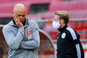 Nachdenklich: Fortuna-Coach Uwe Rösler.