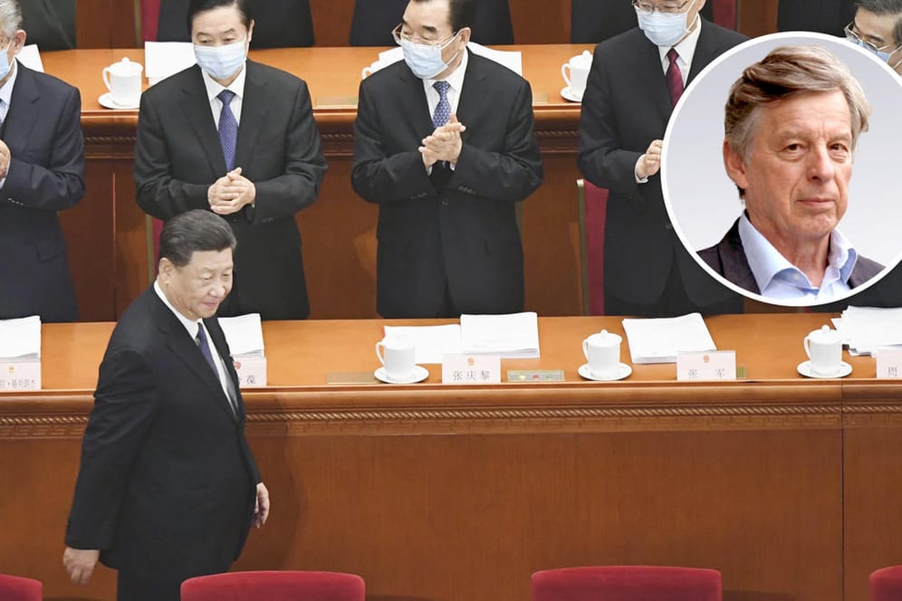 Xi Jinping, Präsident von China, kommt zur Plenarsitzung des chinesischen Volkskongresses: In seiner Rede gab es keine Spur von Selbstkritik.