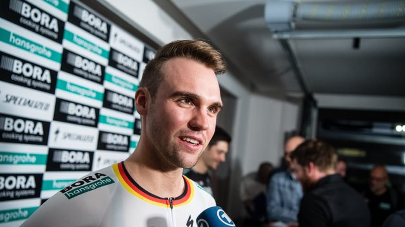 Maximilian Schachmann steht beim deutschen Rennstall Bora-hansgrohe unter Vertrag.