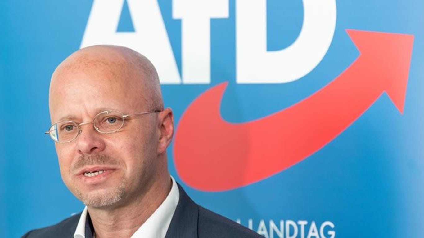 Der innerparteiliche Streit um Andreas Kalbitz belastet die AfD.