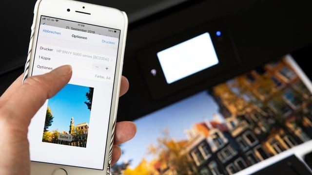 Vom iPhone zum Drucker - Apples Aiprint macht es möglich.