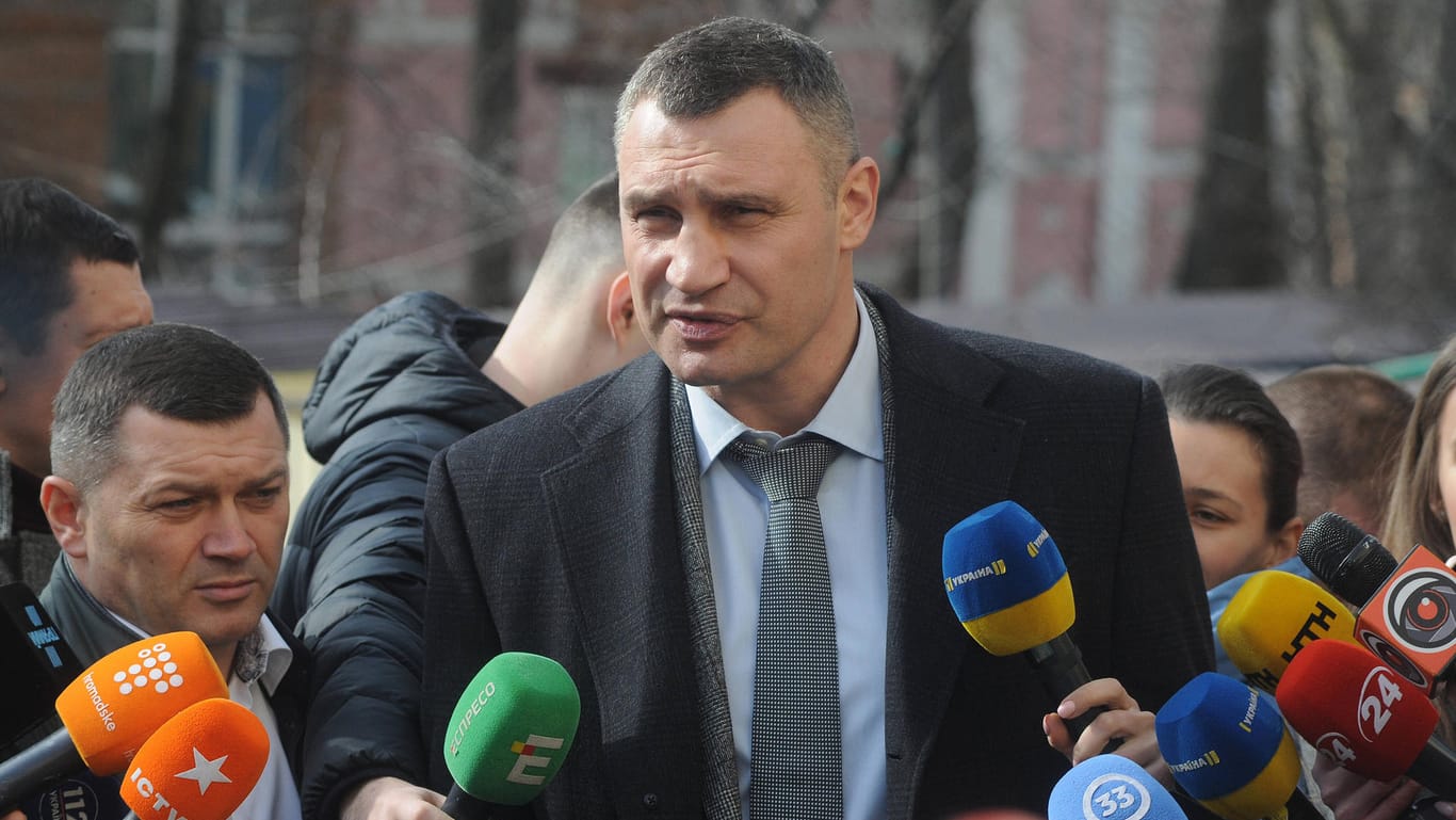 Vitali Klitschko: Kiews Bürgermeister bereitet sich auf seine Wiederwahl vor.