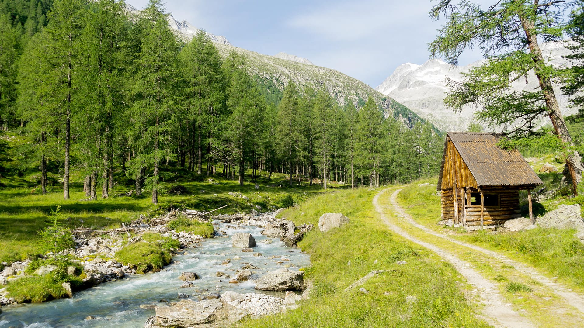 Wandern: Unterwegs zur Barmer Hütte im hinteren Defereggental.