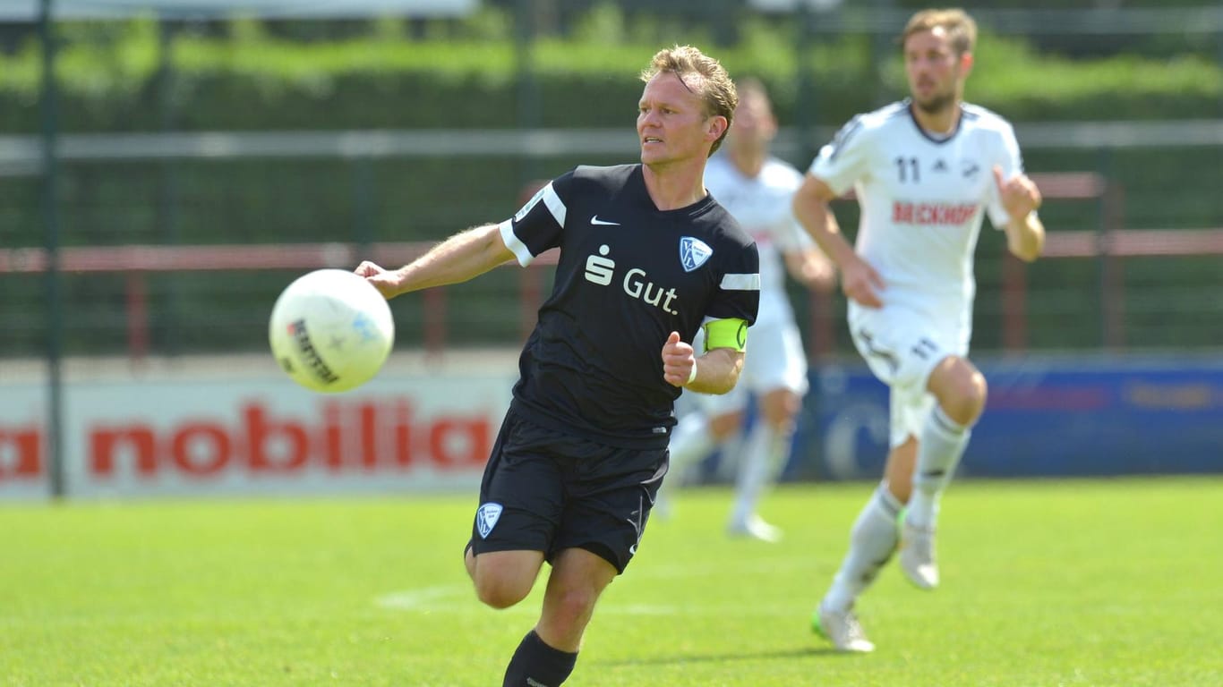 David Zajas beim VfL Bochum im Jahr 2015: Der 37-Jährige trainiert nun die A-Jugend-Mannschaft des WSV.