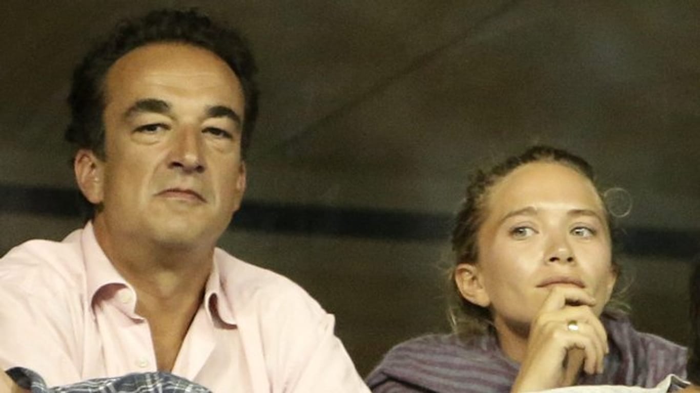 Mary-Kate Olsen und ihr damaliger Verlobter Olivier Sarkozy bei den US Open 2014 in Flushing Meadows.