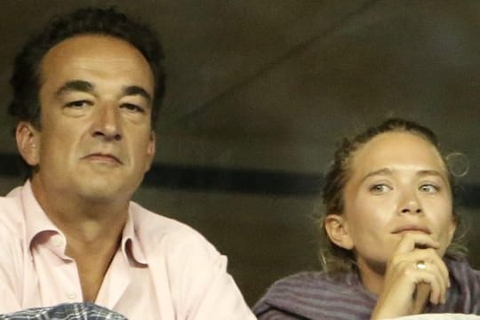 Mary-Kate Olsen und ihr damaliger Verlobter Olivier Sarkozy bei den US Open 2014 in Flushing Meadows.