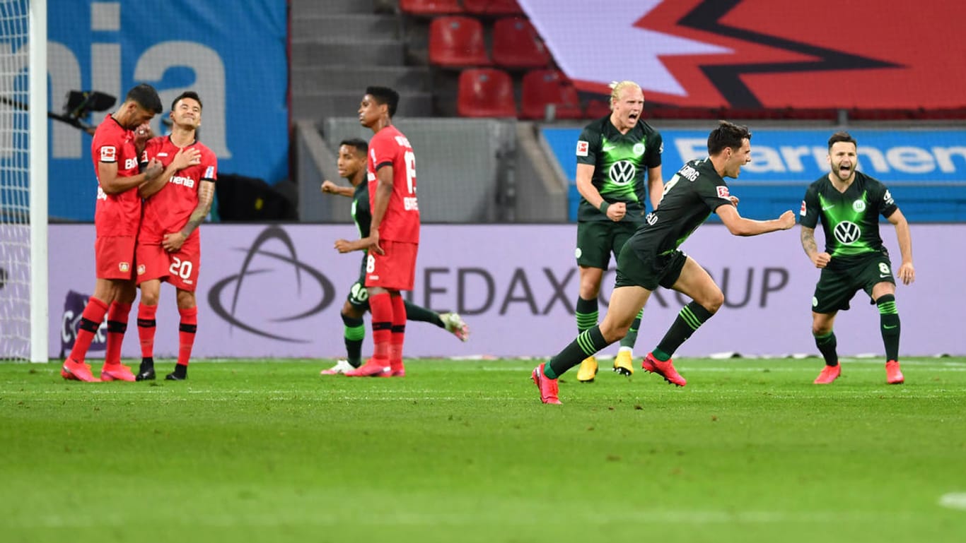 Bayer Leverkusen verlor deutlich gegen den VfL Wolfsburg.