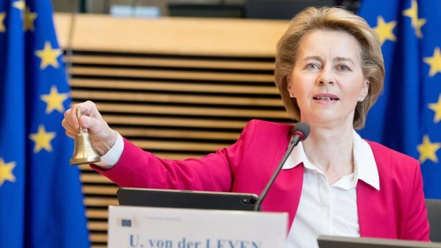 EU-Kommissionspräsidentin Ursula von der Leyen hat sich bei ihrem Konzept eng an dem Vorschlag Deutschlands und Frankreichs orientiert - geht aber deutlich darüber hinaus. EU-Kommissionspräsidentin Ursula von der Leyen hat sich bei ihrem Konzept eng an dem Vorschlag Deutschlands und Frankreichs orientiert - geht aber deutlich darüber hinaus.