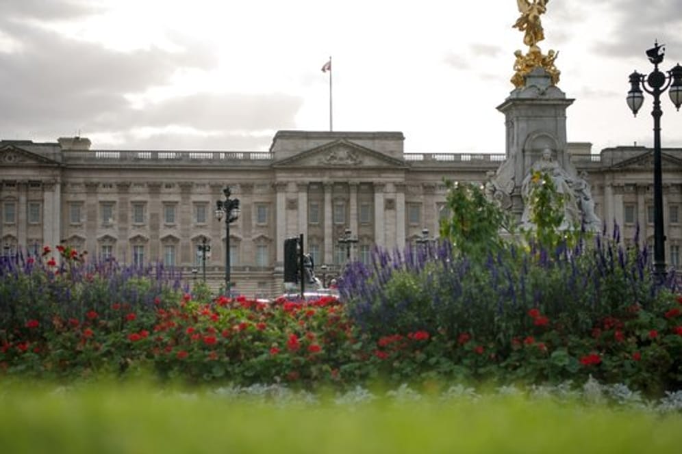 Blick auf den Buckingham Palast.