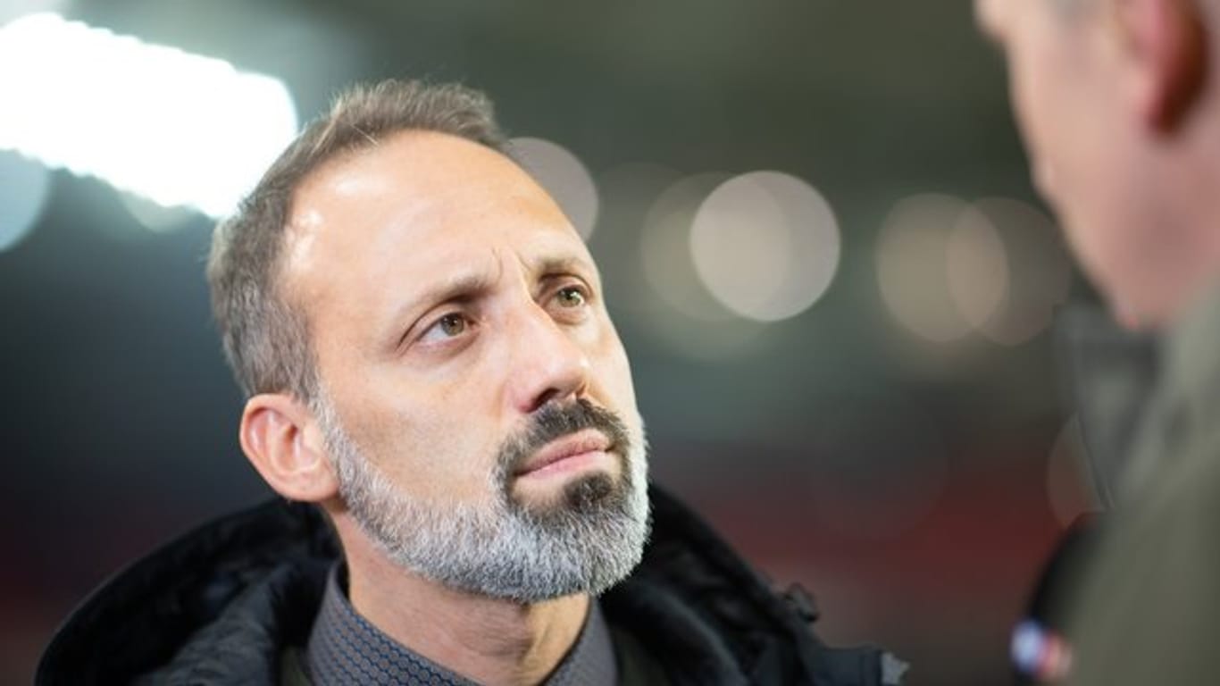 Stuttgarts Trainer Pellegrino Matarazzo: Sein Vertrag ist verlängert worden.