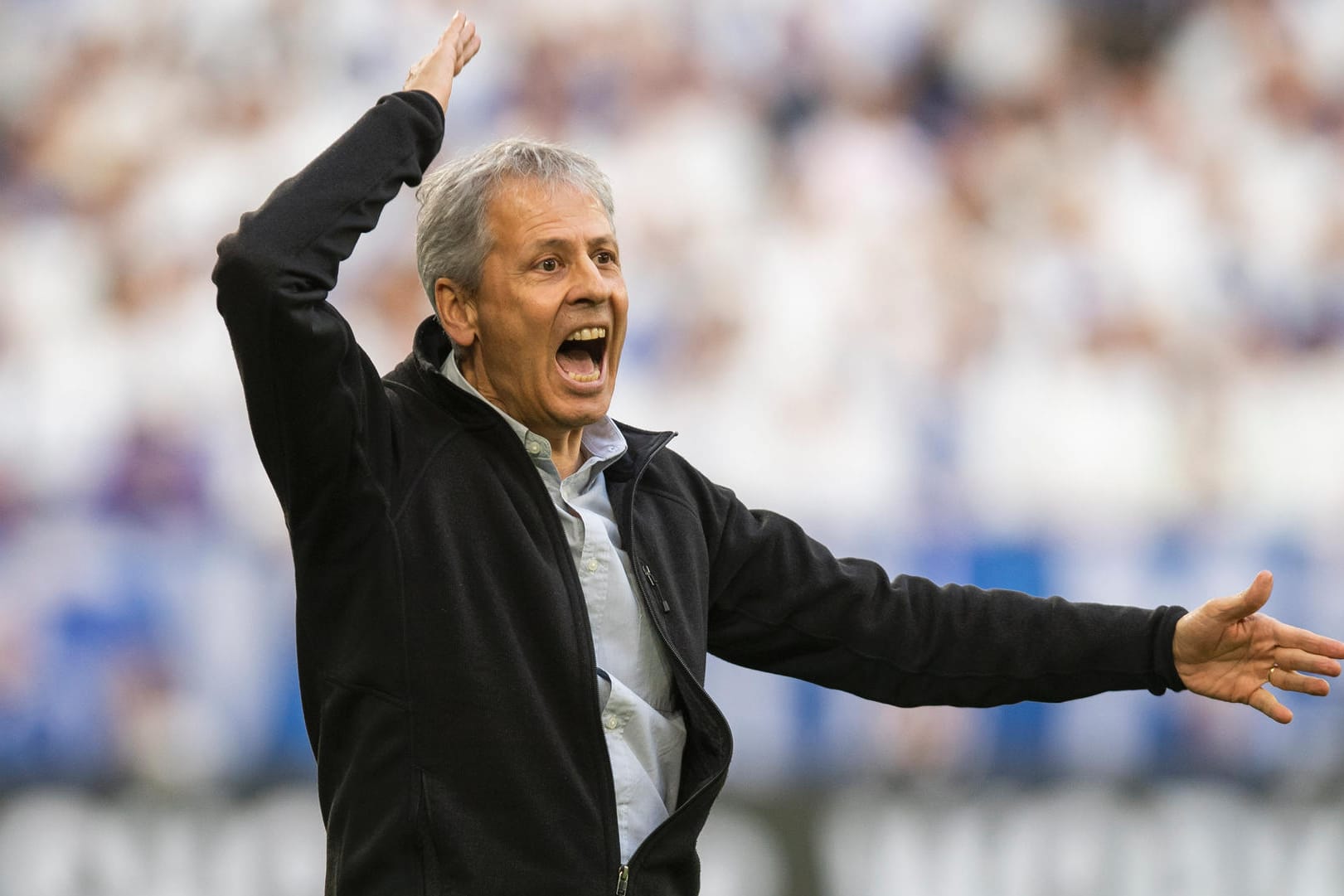 Lucien Favre: Der Schweizer ärgerte sich über die Aussagen von Sky-Experte Lothar Matthäus.