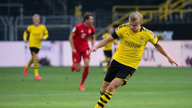 Muss vorerst pausieren: BVB-Torjäger Erling Haaland.