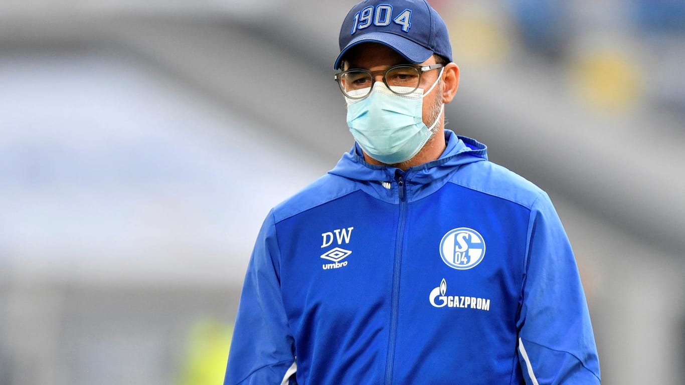 David Wagner: Der Schalke-Trainer ist mit seinem Team in der Krise.