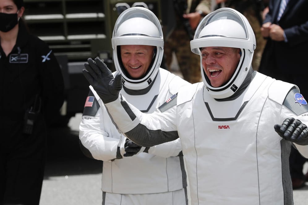 Douglas Hurley, Robert Behnken: Die zwei US-Astronauten wollen mit SpaceX in den Weltraum starten.