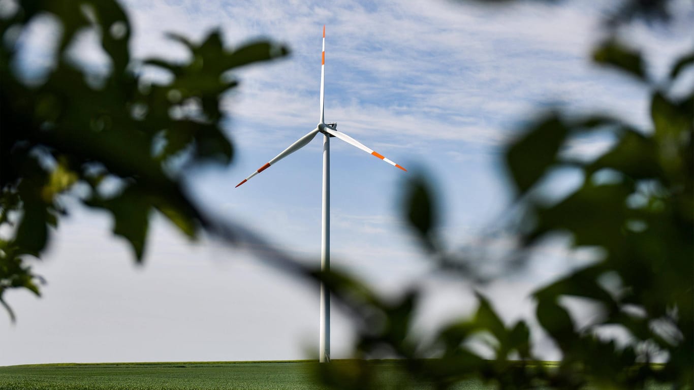 Windkraftanlage: Windkraft ist erstmals Deutschlands wichtigster Energieträger.