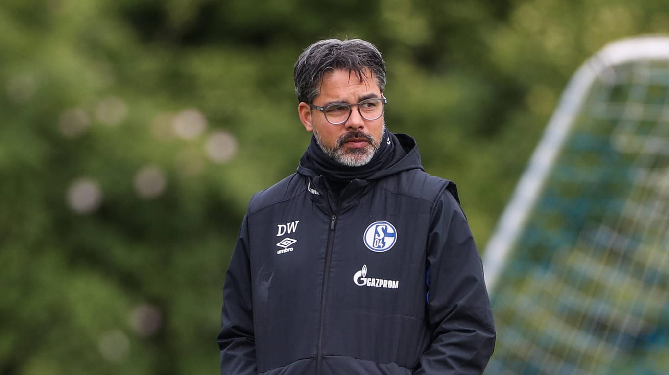 David Wagner: Der Schalke-Trainer ist mit seinem Latein am Ende.