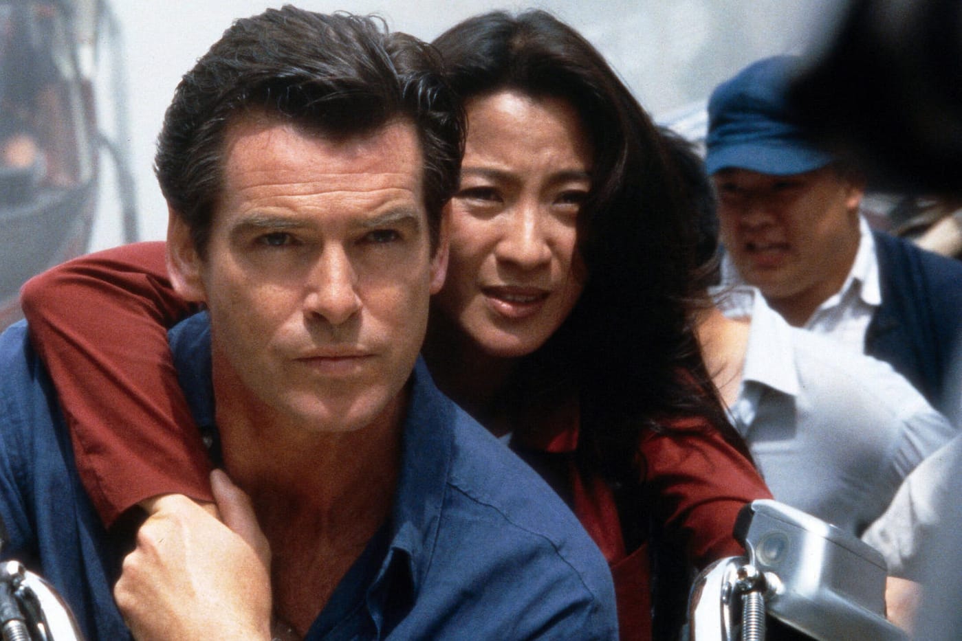 Pierce Brosnan und Michelle Yeoh: 1997 standen sie gemeinsam für "Der Morgen stirbt nie" vor der Kamera.