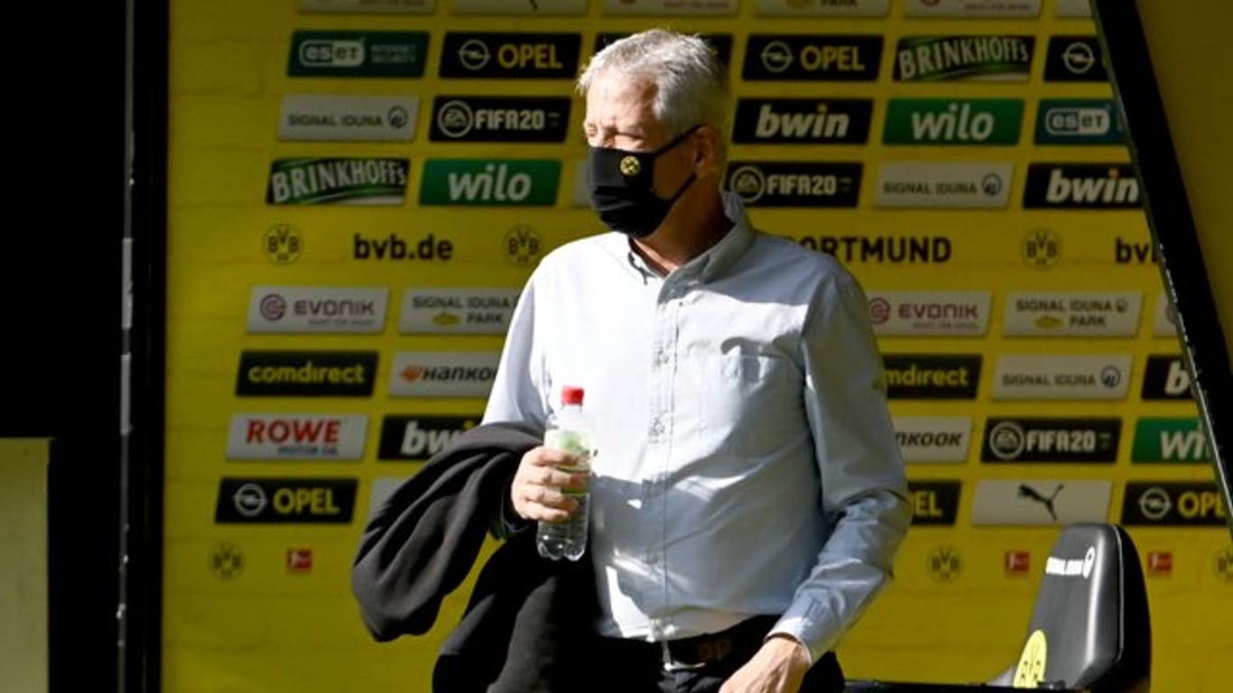 BVB-Coach Lucien Favre hatte mit seinen Äußerungen für Wirbel gesorgt.